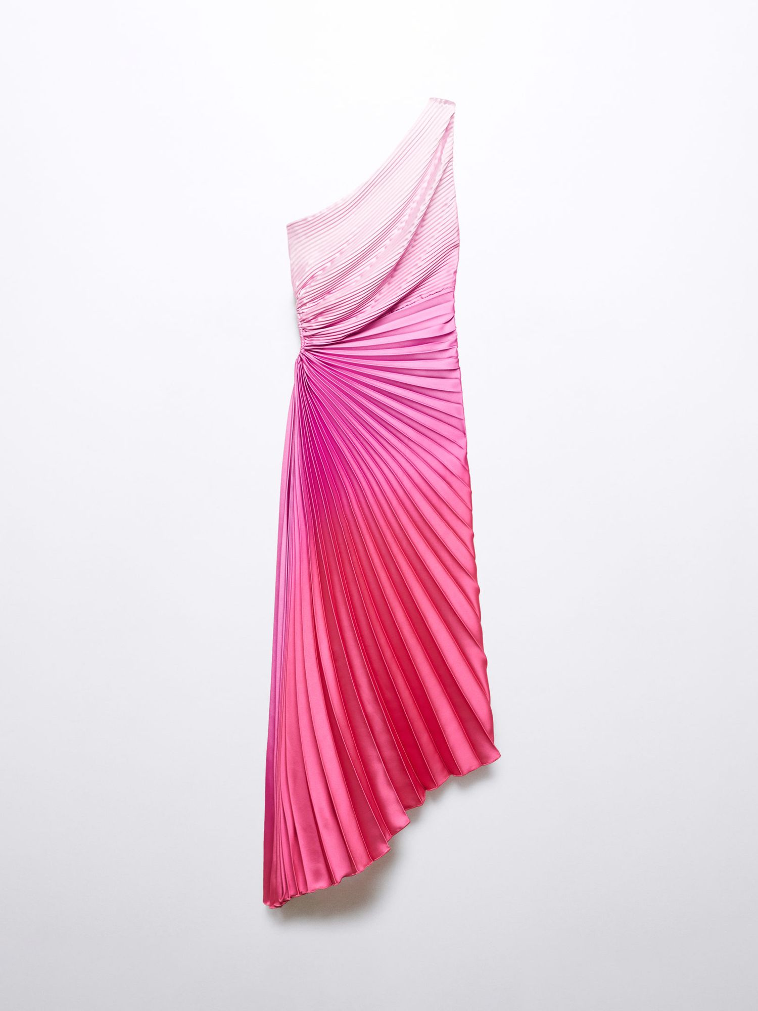 mango pink asymmetrical pleated dress Mango Asymmetrical Pleated Dress Mango Dress Asymmetrical Pleated Dress