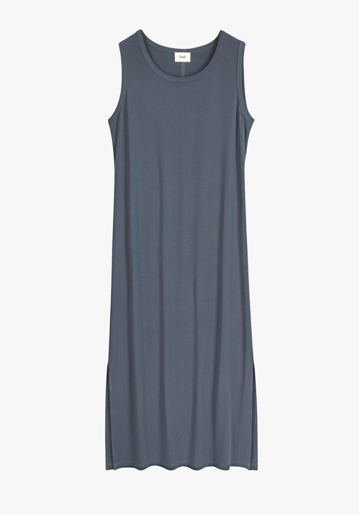 HUSH Brandy Jersey Dress in Washed Black Endource