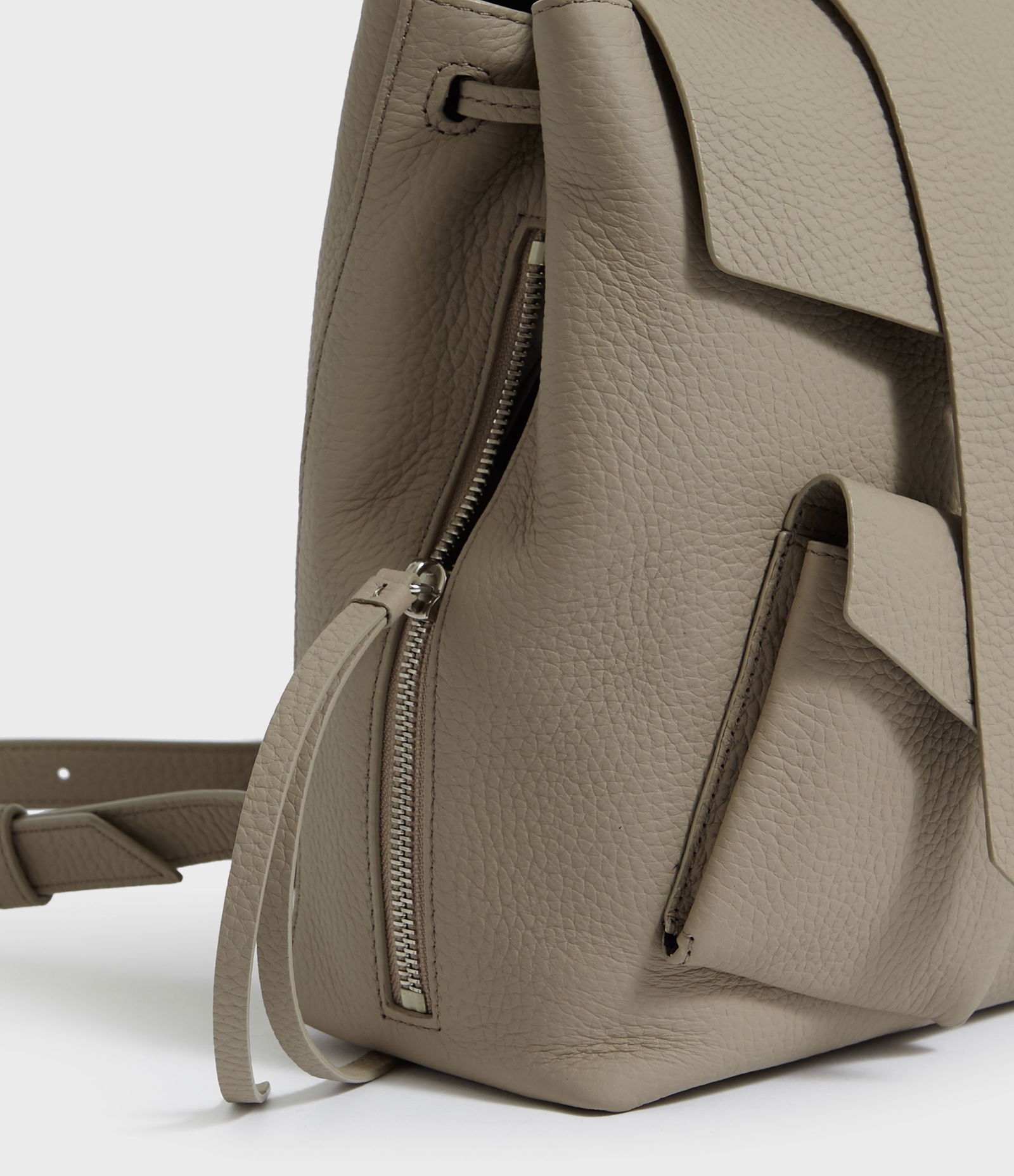 ALLSAINTS Captain Lea Leather Backpack | endource