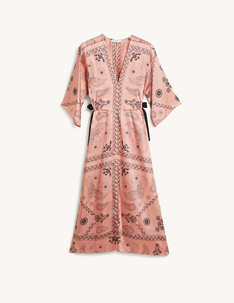 sachin and babi light blue dress My favorite Sandro Paris dress of the season | Fashion and Cookies