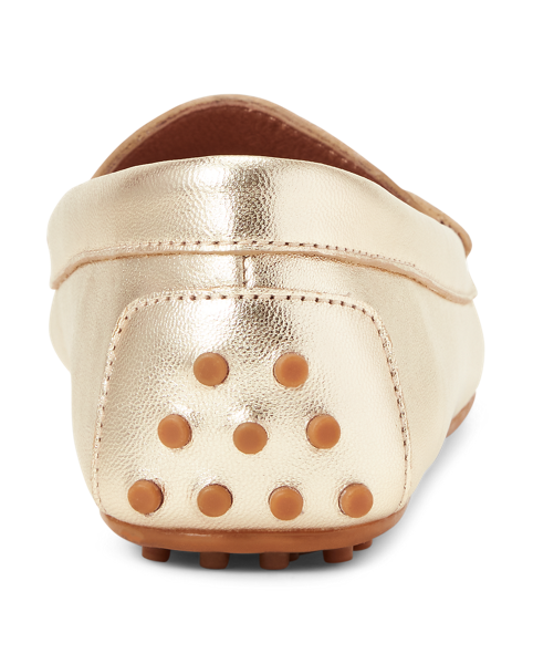 LAUREN RALPH LAUREN Barnsbury Metallic Loafer endource