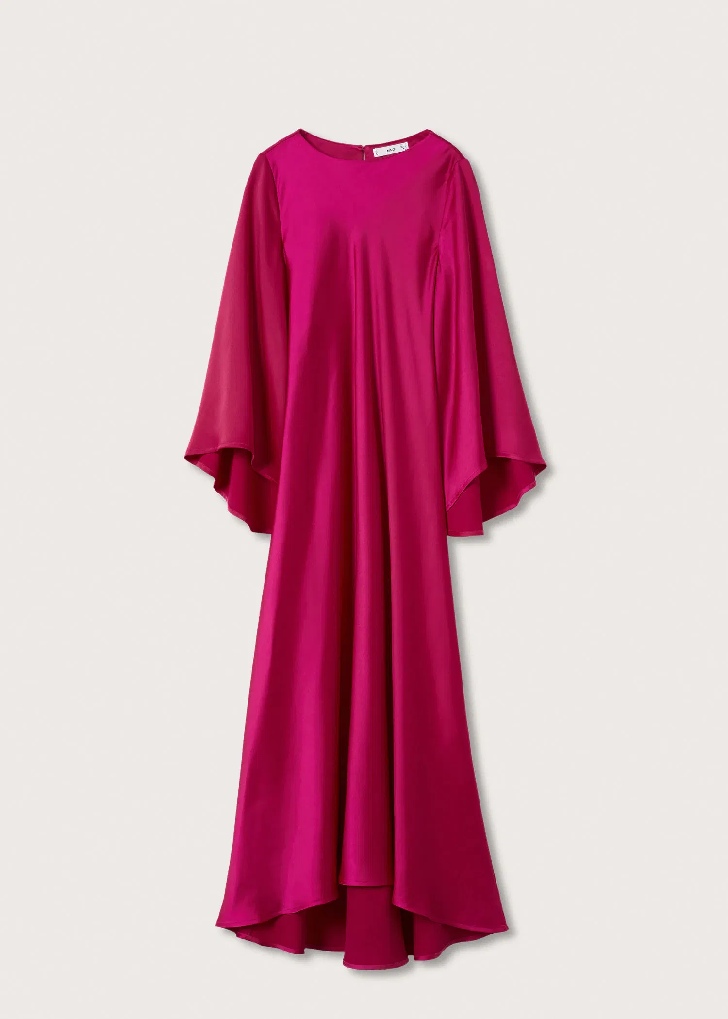 MANGO Flowy Satin Dress | endource