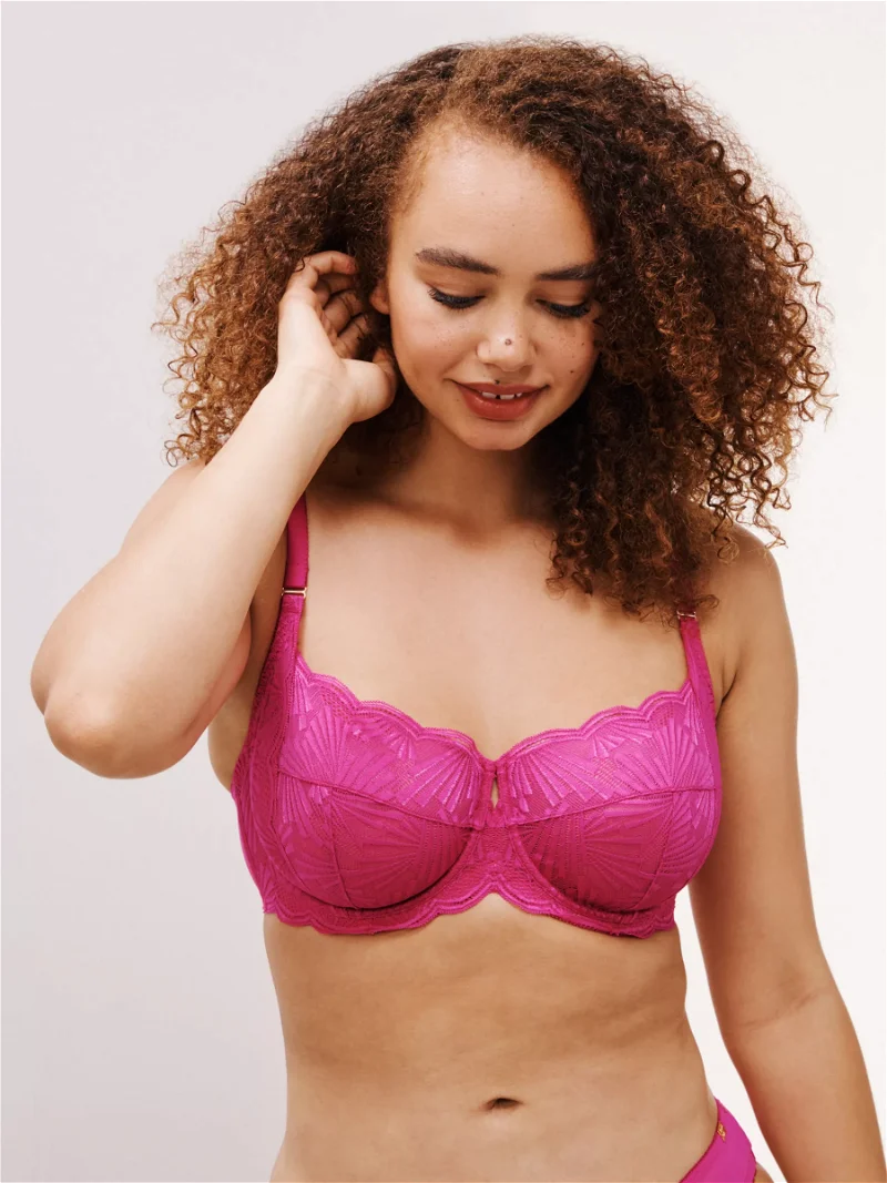 Bailey Full Support Non Padded Underwired Balcony Bra, E-G Cup Sizes