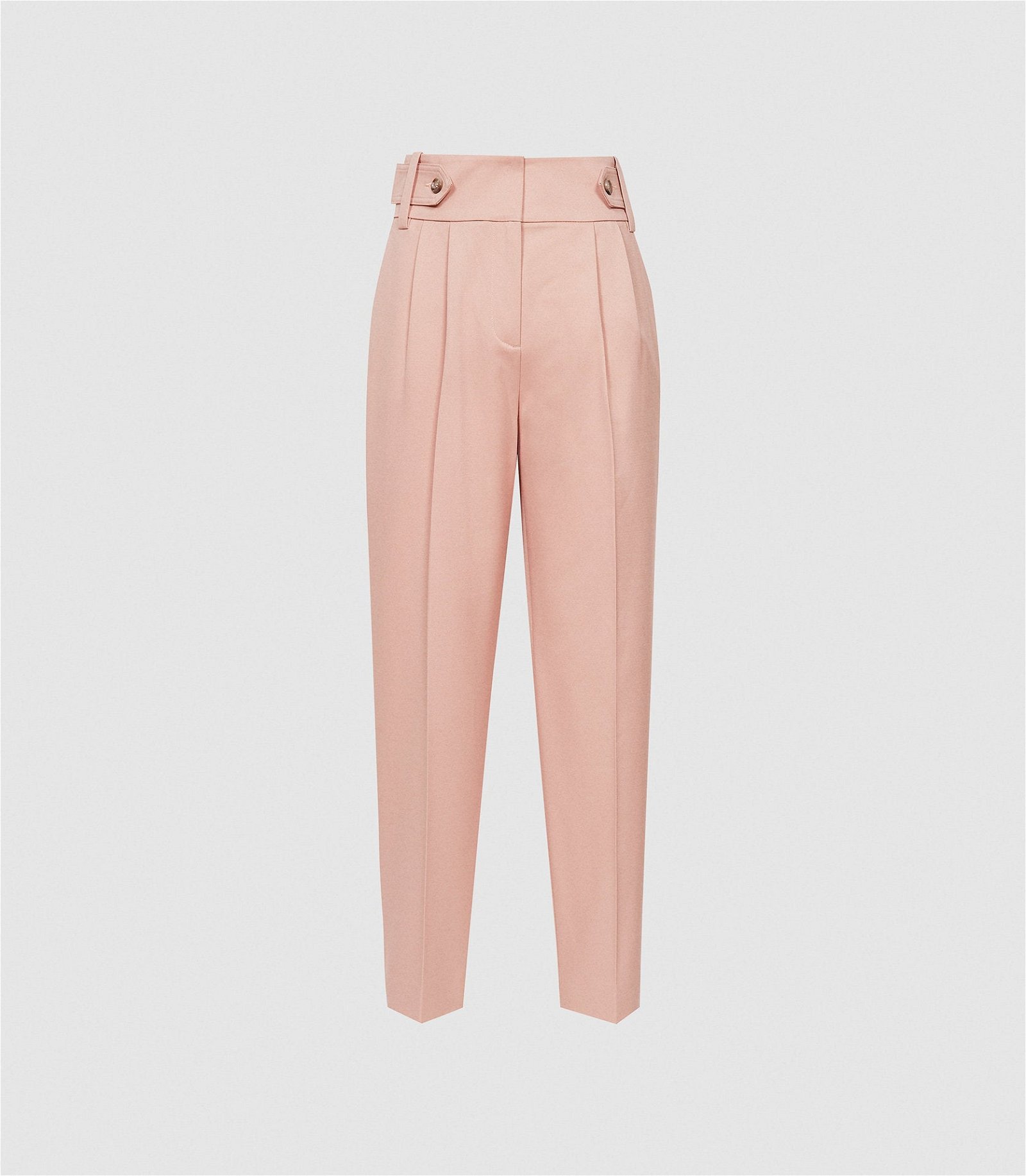 Women's Pink Trousers  Pink Cargo & Tapered Trousers - Reiss UK