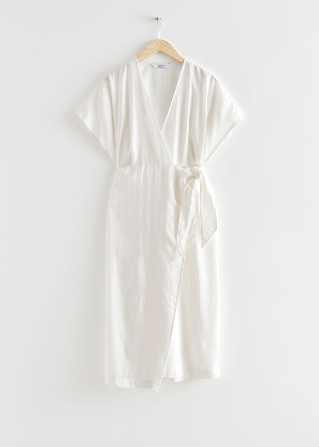 slip for under linen dress Basique Linen Slip Dress White