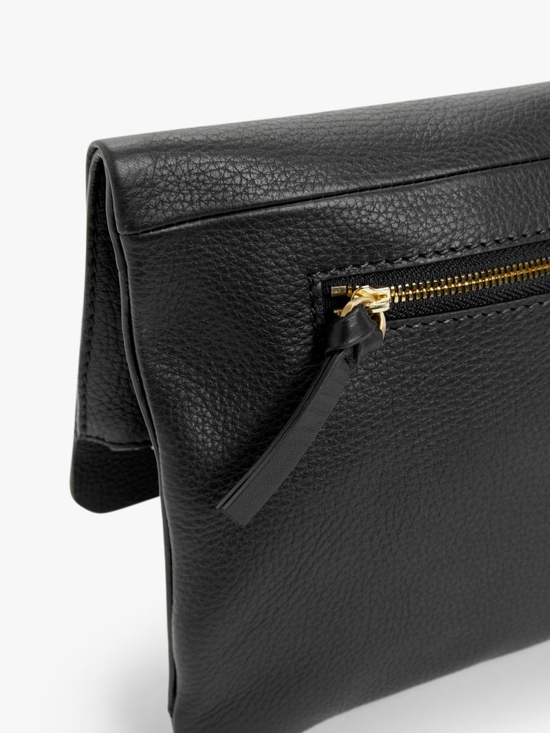 JOHN LEWIS Leather Mistry Clutch Bag endource