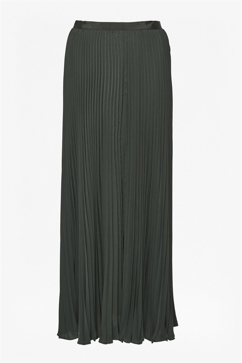 FRENCH CONNECTION Classic Pleated Maxi Skirt