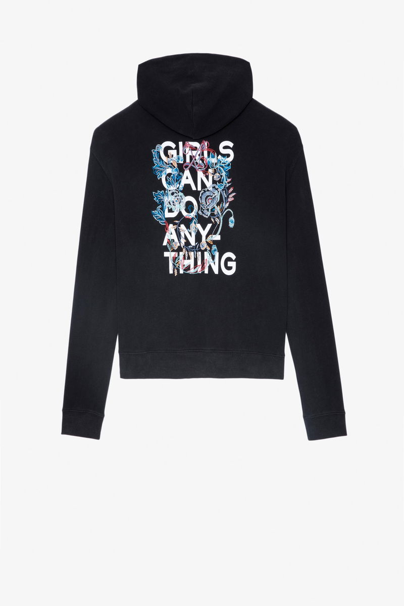 girls can do anything sweatshirt