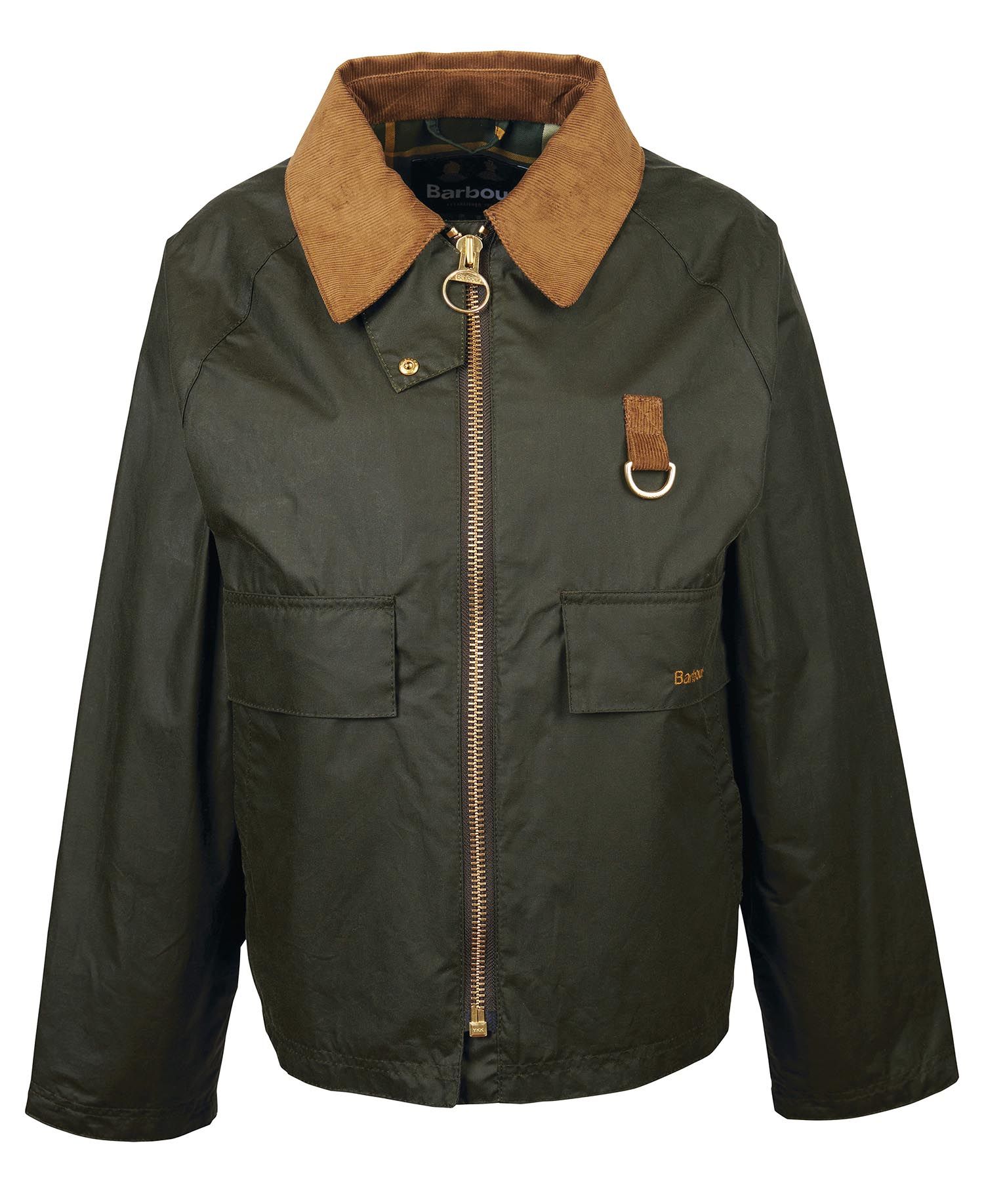 BARBOUR Eddleston Waxed Jacket in Archive Olive/Ancient Endource
