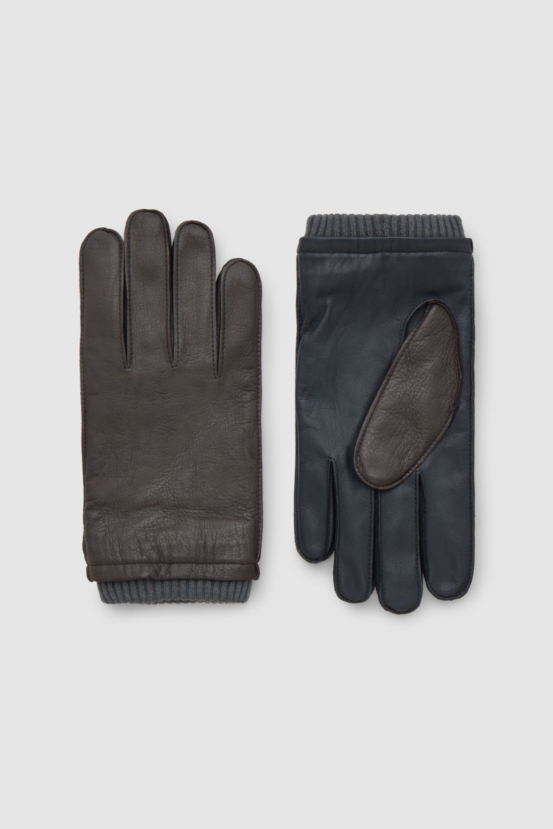 Cos Mittens COS Leather Gloves | endource