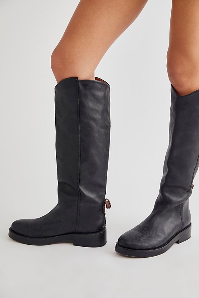 FREE PEOPLE We The Free - Tanner Tall Boots in Black