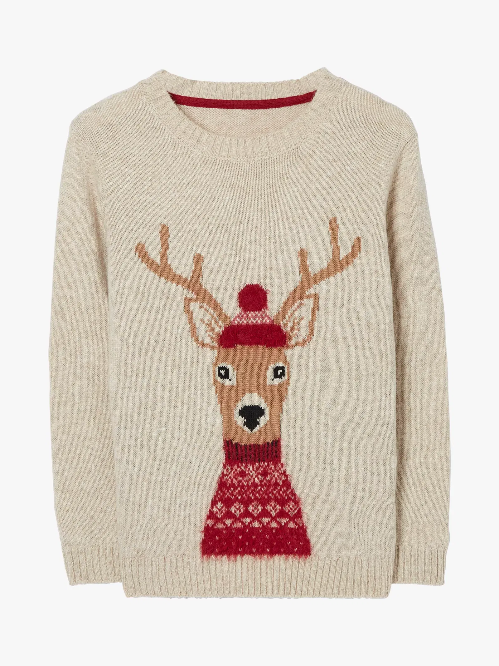 FATFACE Delilah Deer Jumper endource