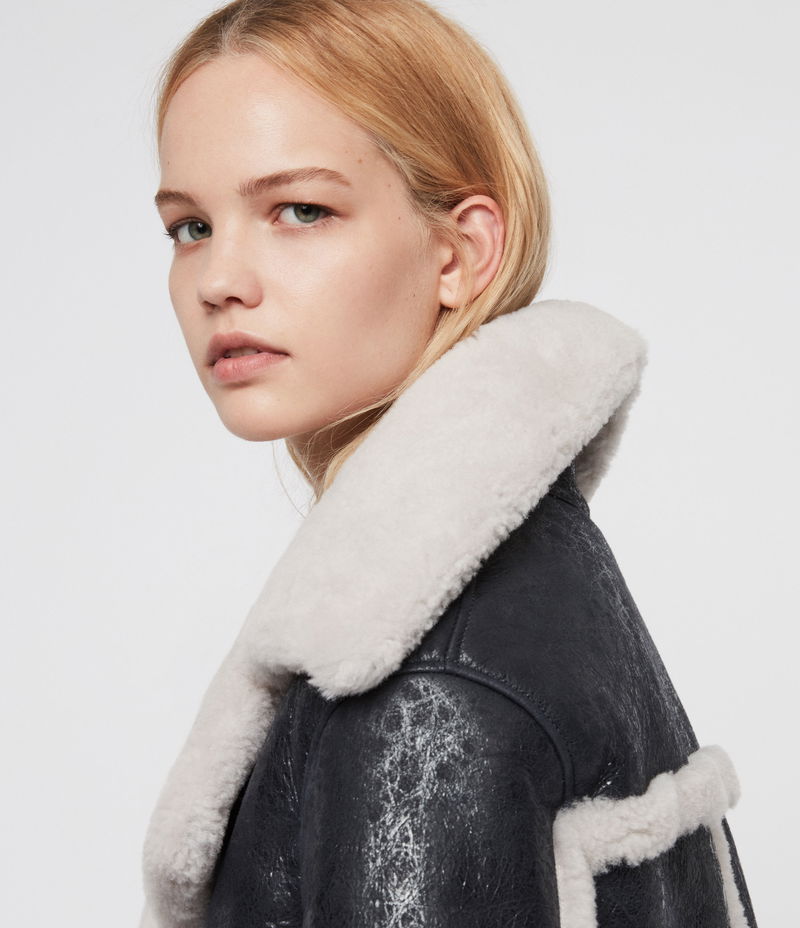 ALLSAINTS Farley Shearling Jacket | Endource