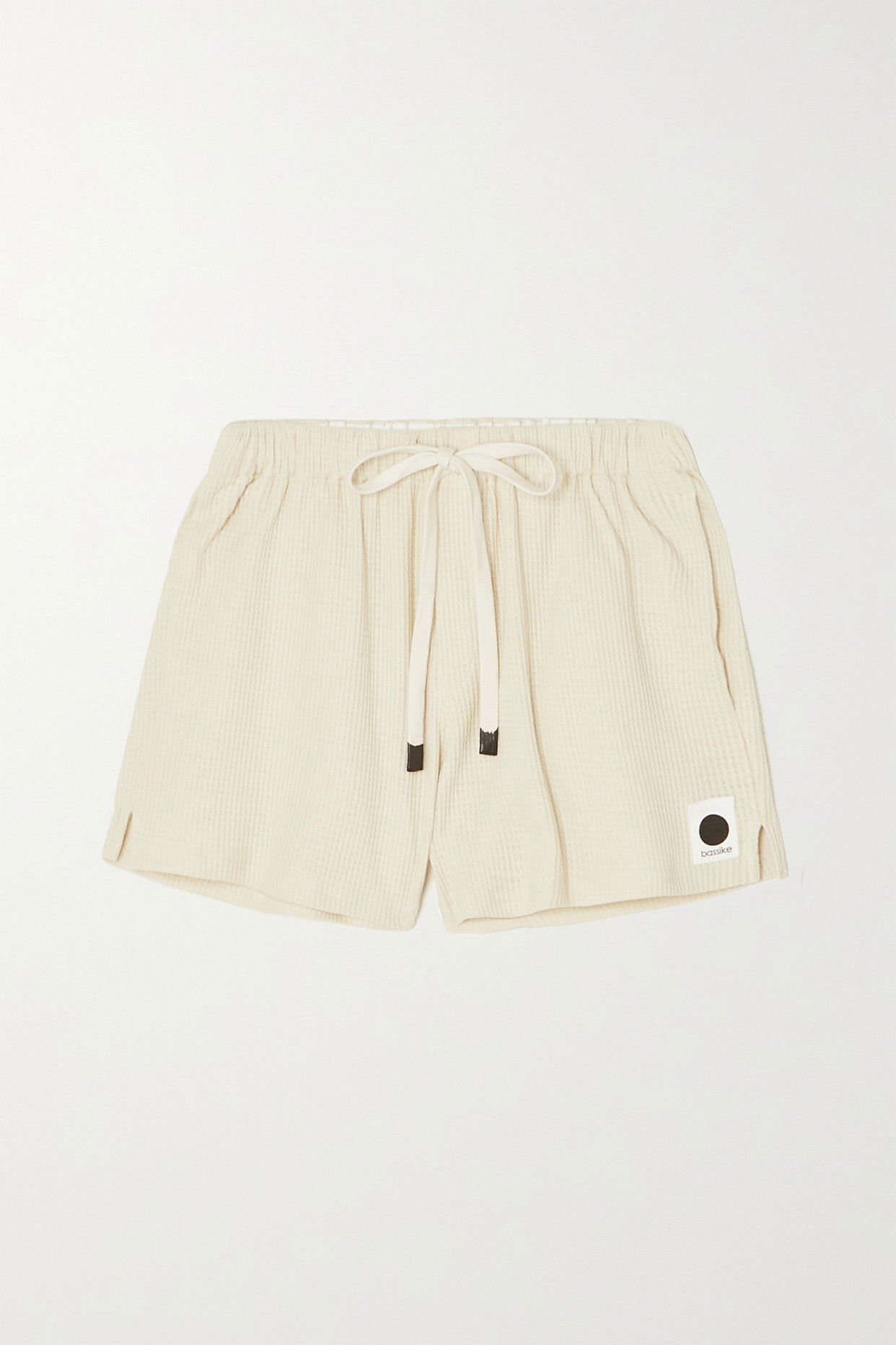 BASSIKE Waffle-Knit Cotton Shorts endource