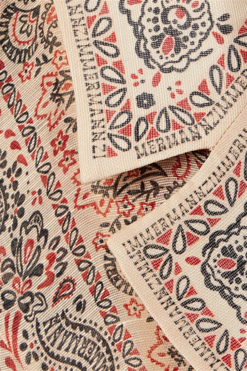 ZIMMERMANN Matchmaker belted paisley-print linen and silk-blend