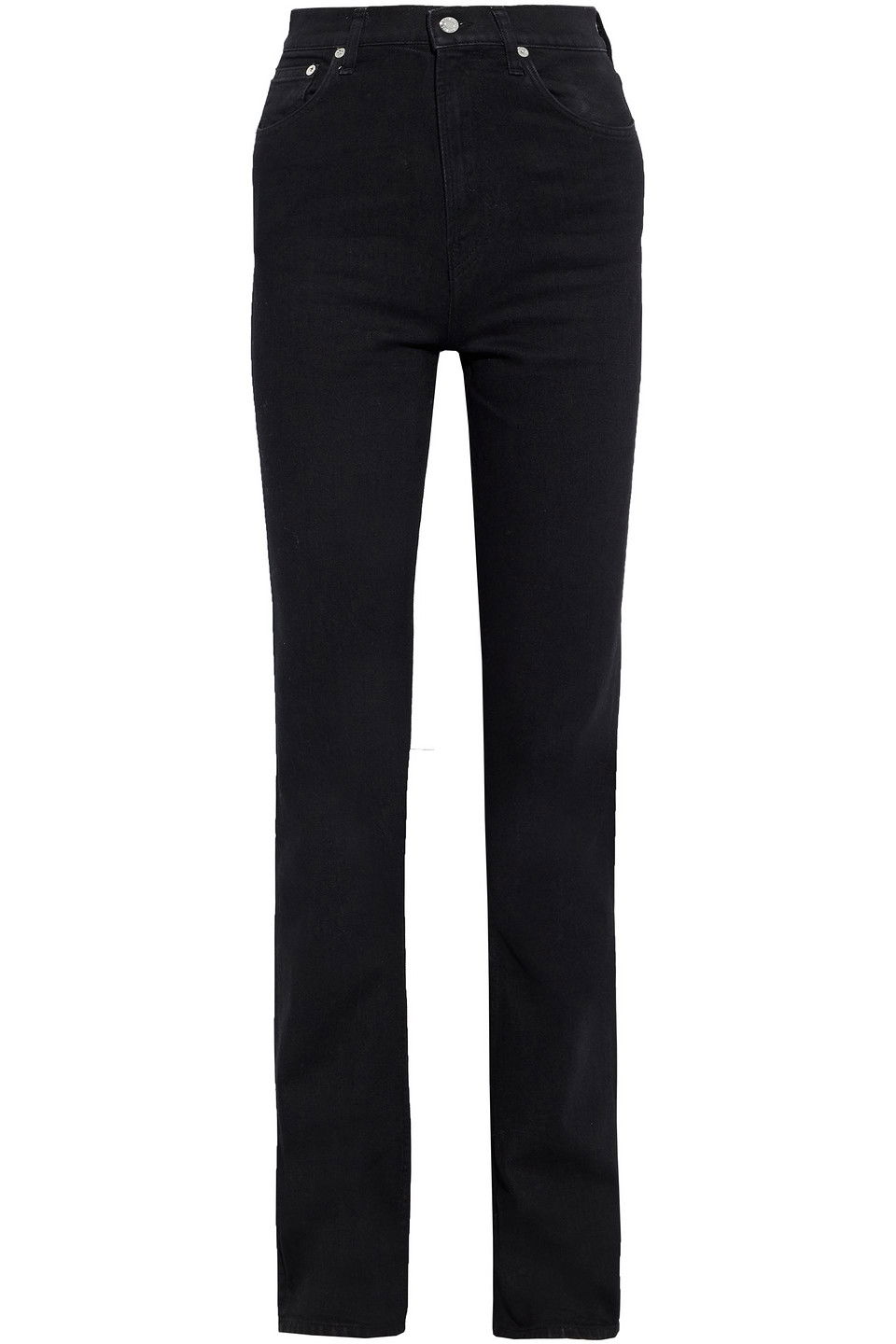 HELMUT LANG Femme Hi High-Rise Bootcut Jeans in Black