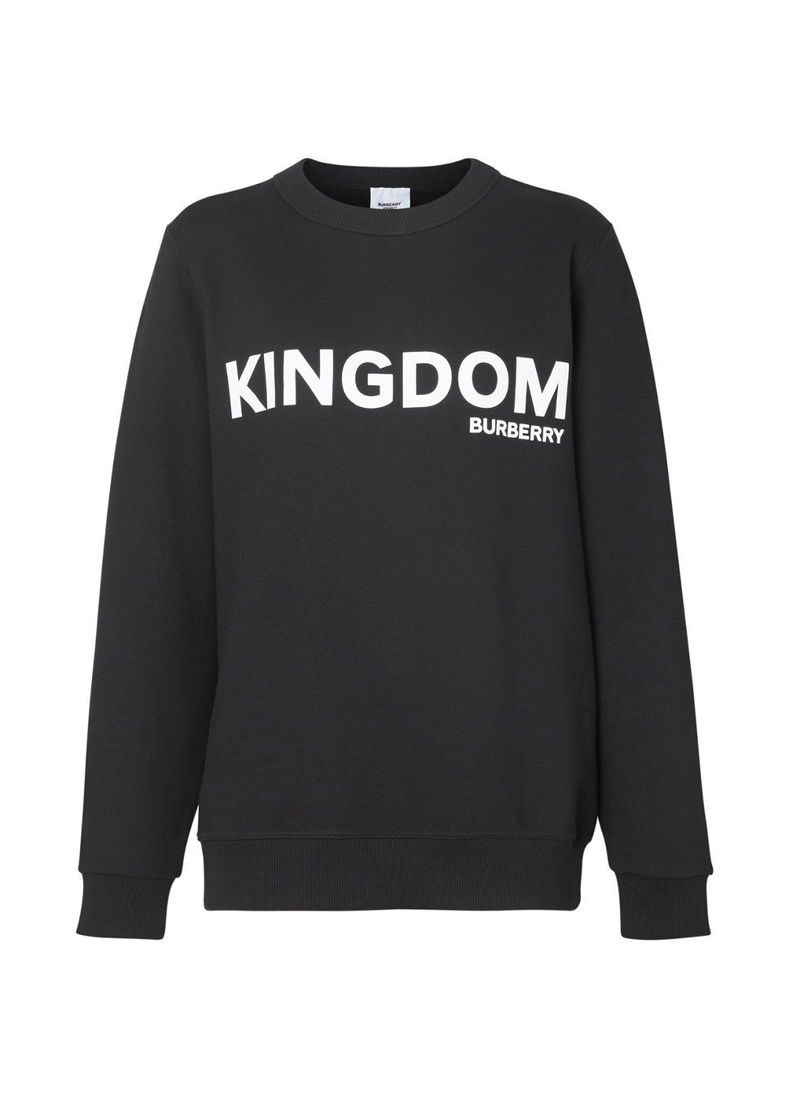 BURBERRY Kingdom Print Cotton Sweatshirt endource