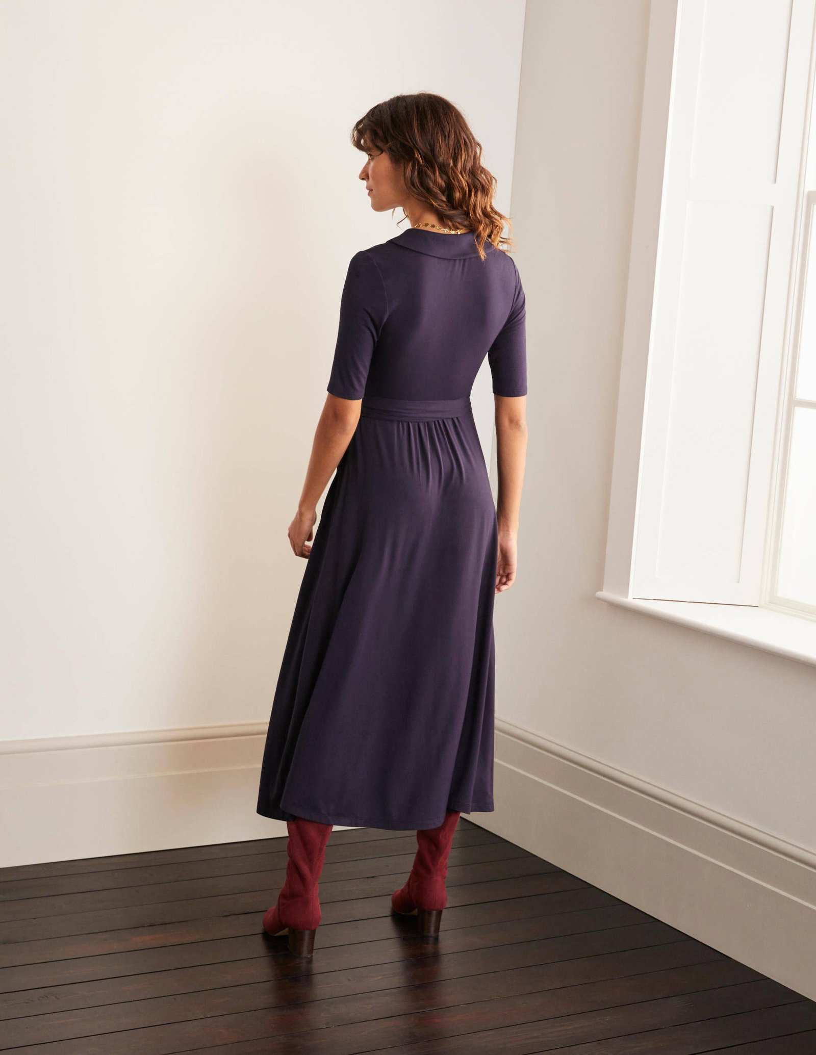 BODEN Lavinia Jersey Wrap Dress | endource