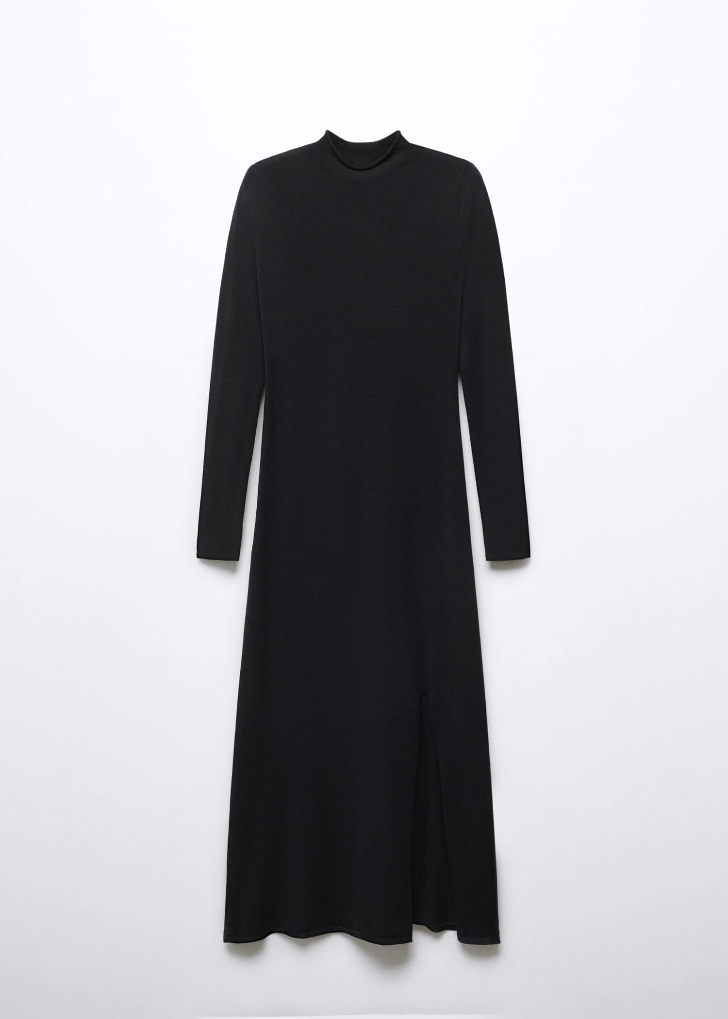 mango side slit knit dress Side slit knit dress - Women