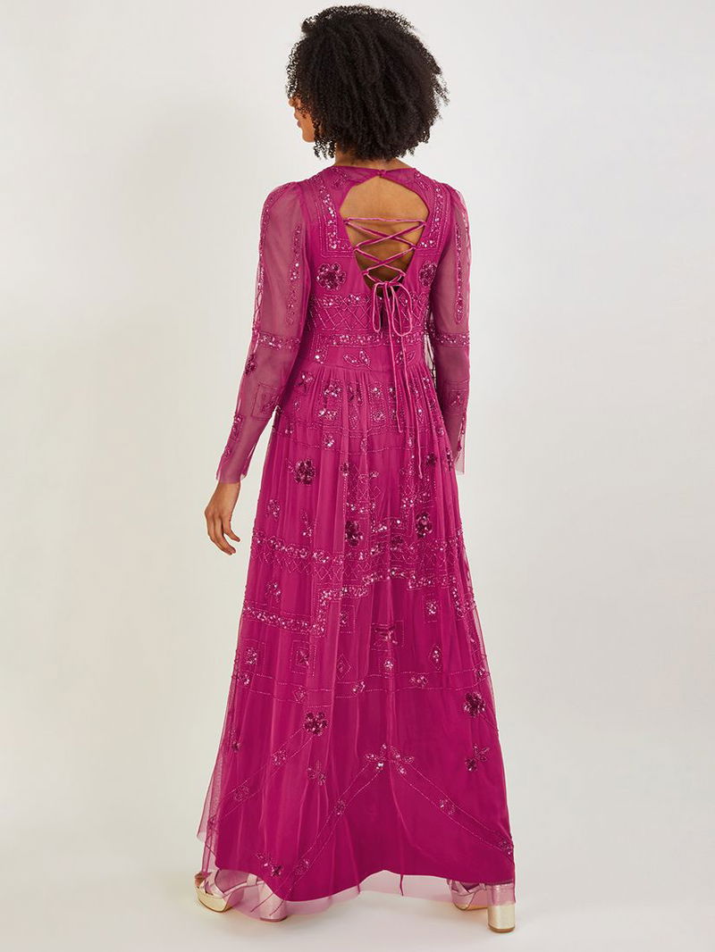 Maxi Dresses Monsoon Rosie Glitter Dress Monsoon Rosie Sequin