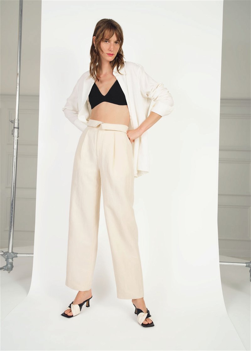 Folded Waistband Trousers – luxediary