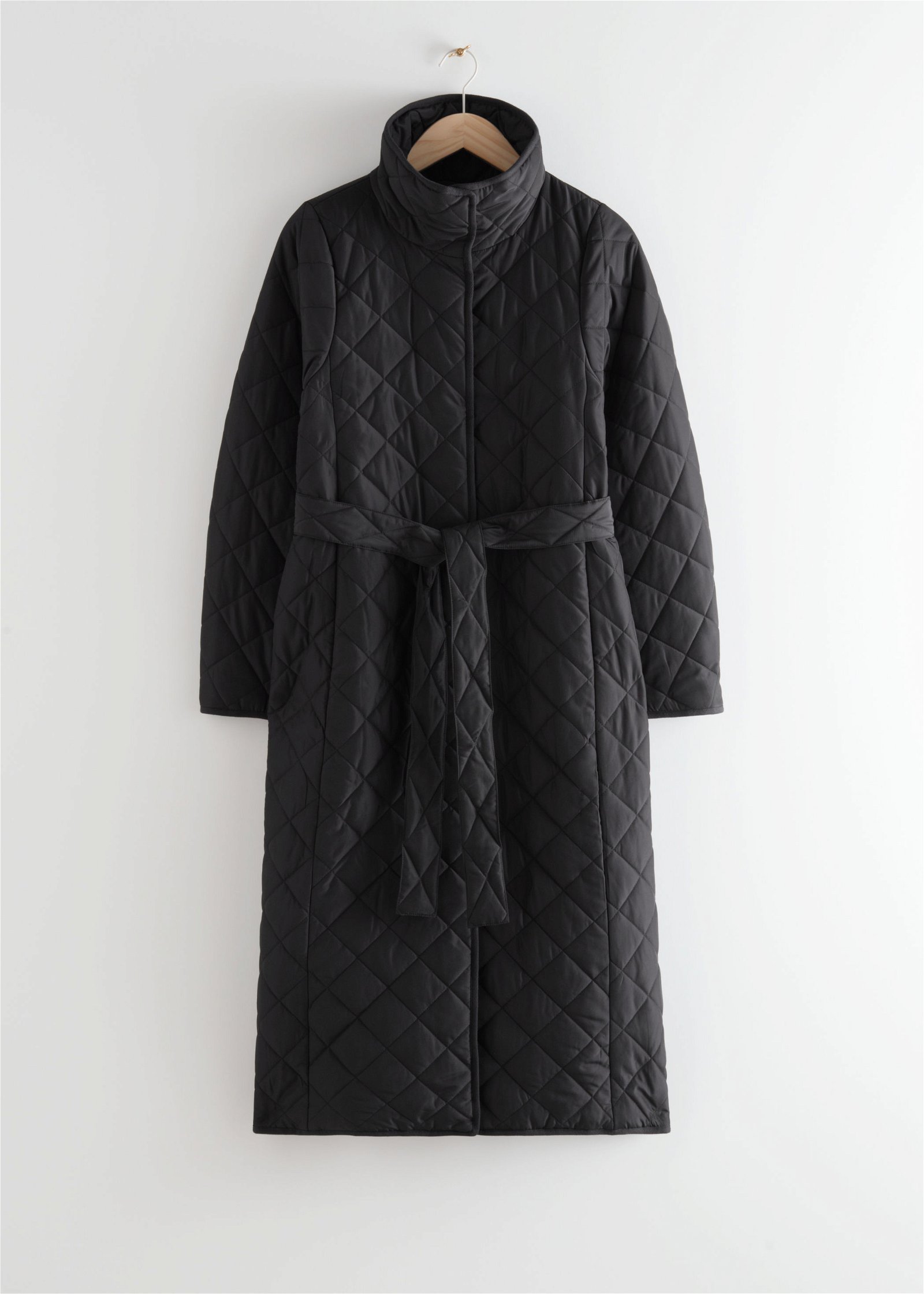 amp; Other Stories + Belted Quilted Coat