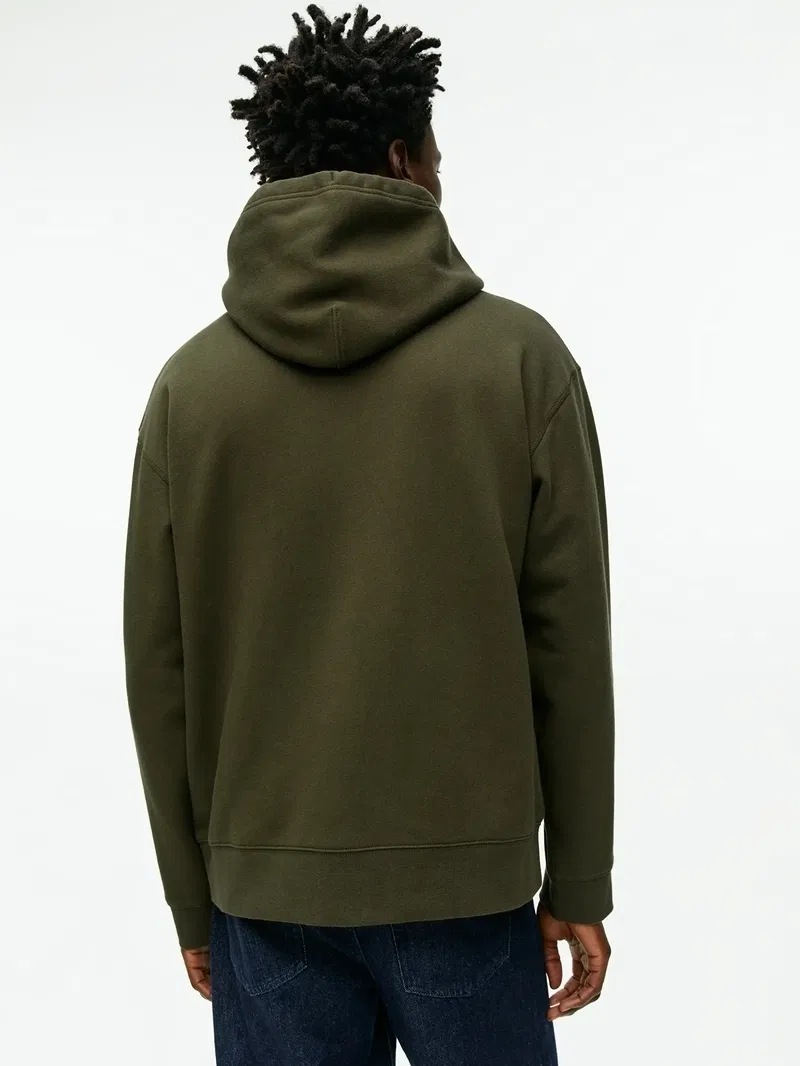 Green Relaxed Hoodie