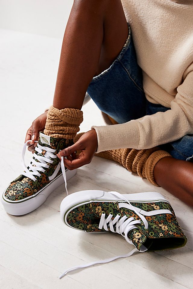 VANS Sk8-Hi Printed Tapered Stackform Sneakers endource