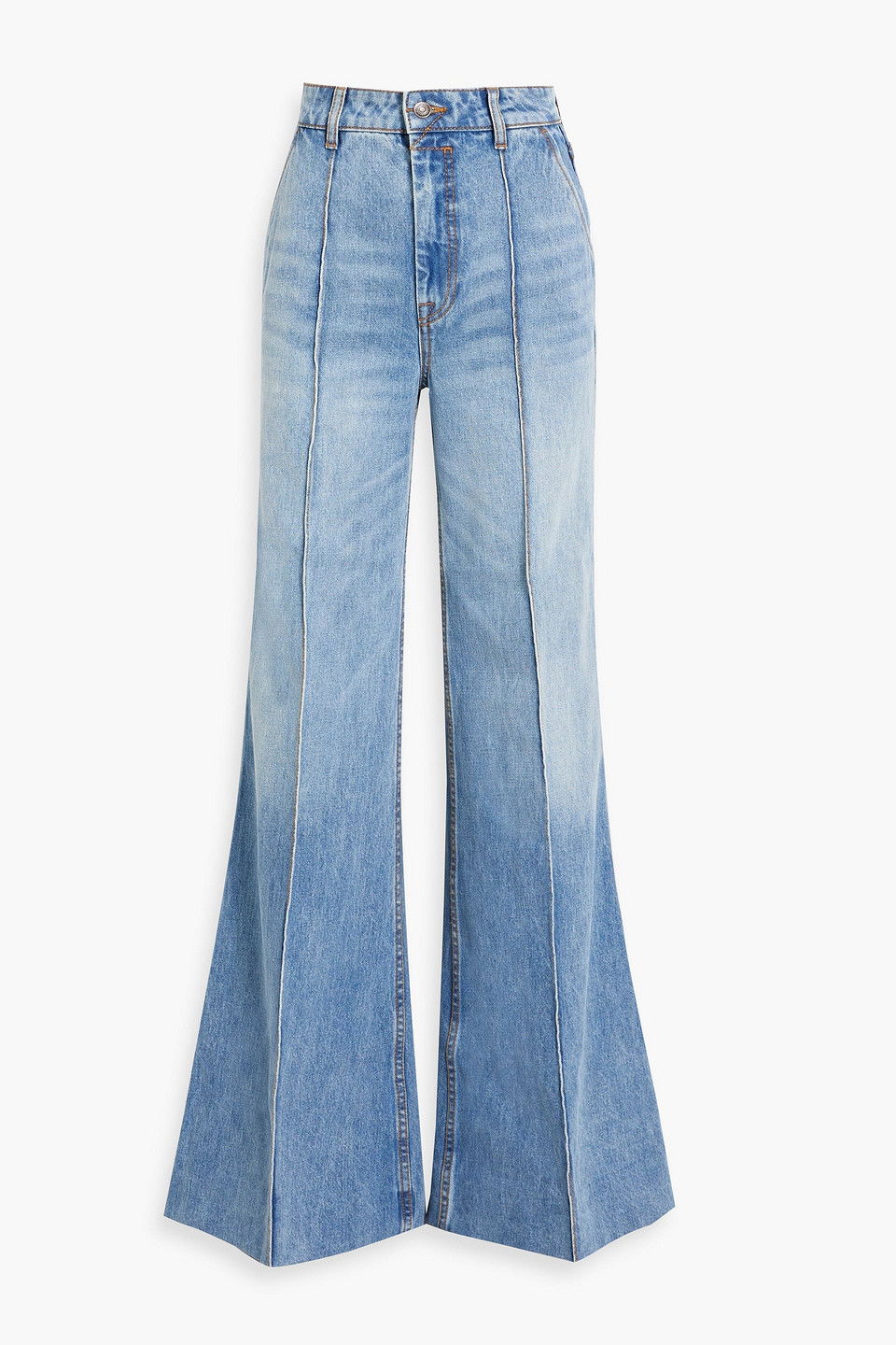 ZIMMERMANN High-Rise Flared Jeans endource