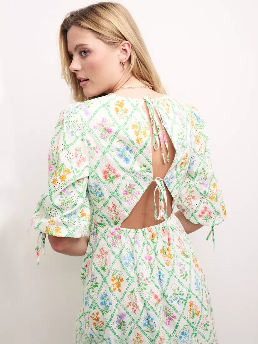NOBODY'S CHILD Dominique Verity Midi Dress | endource