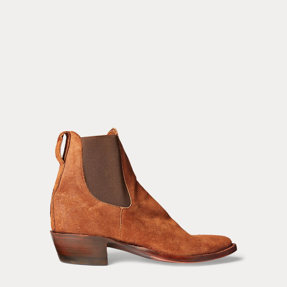 ralph lauren kieran suede boot