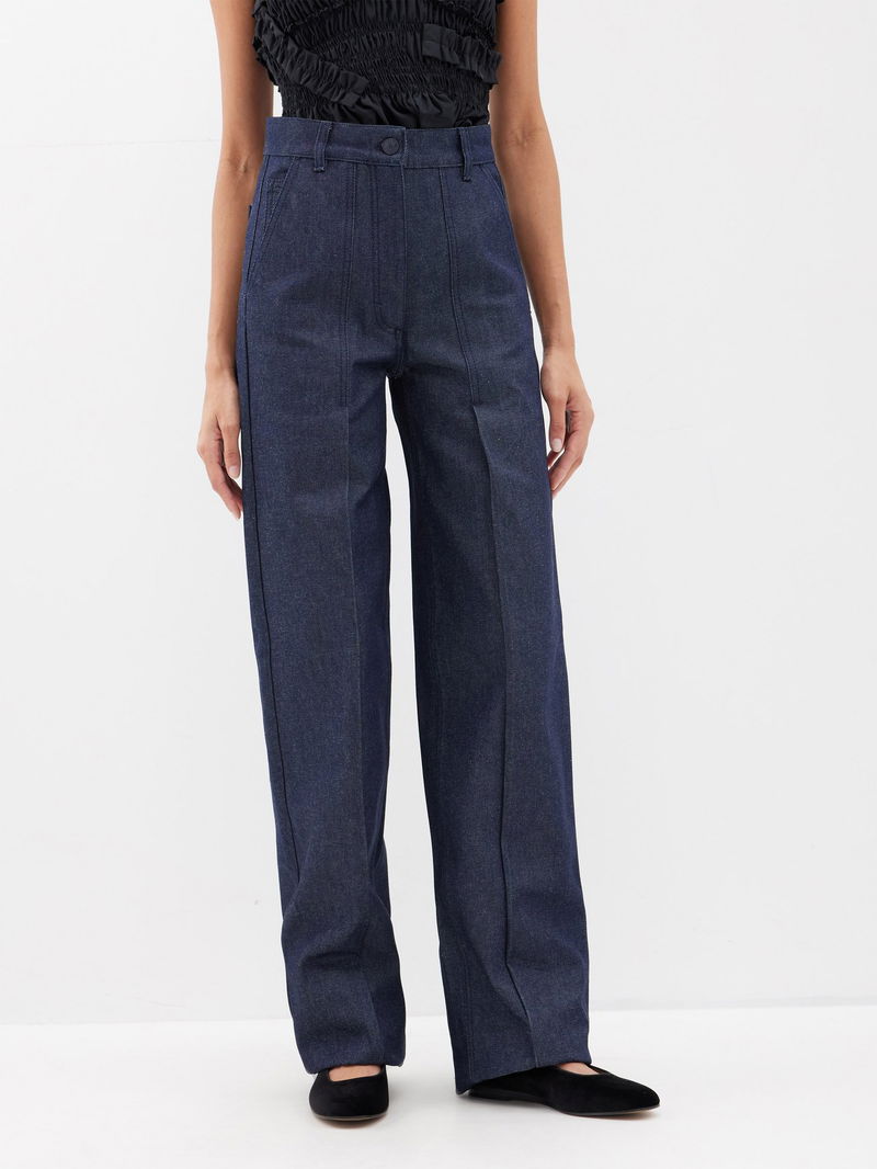 StclaircomoShops - Leg Jeans for Women - Cecilie Bahnsen flared