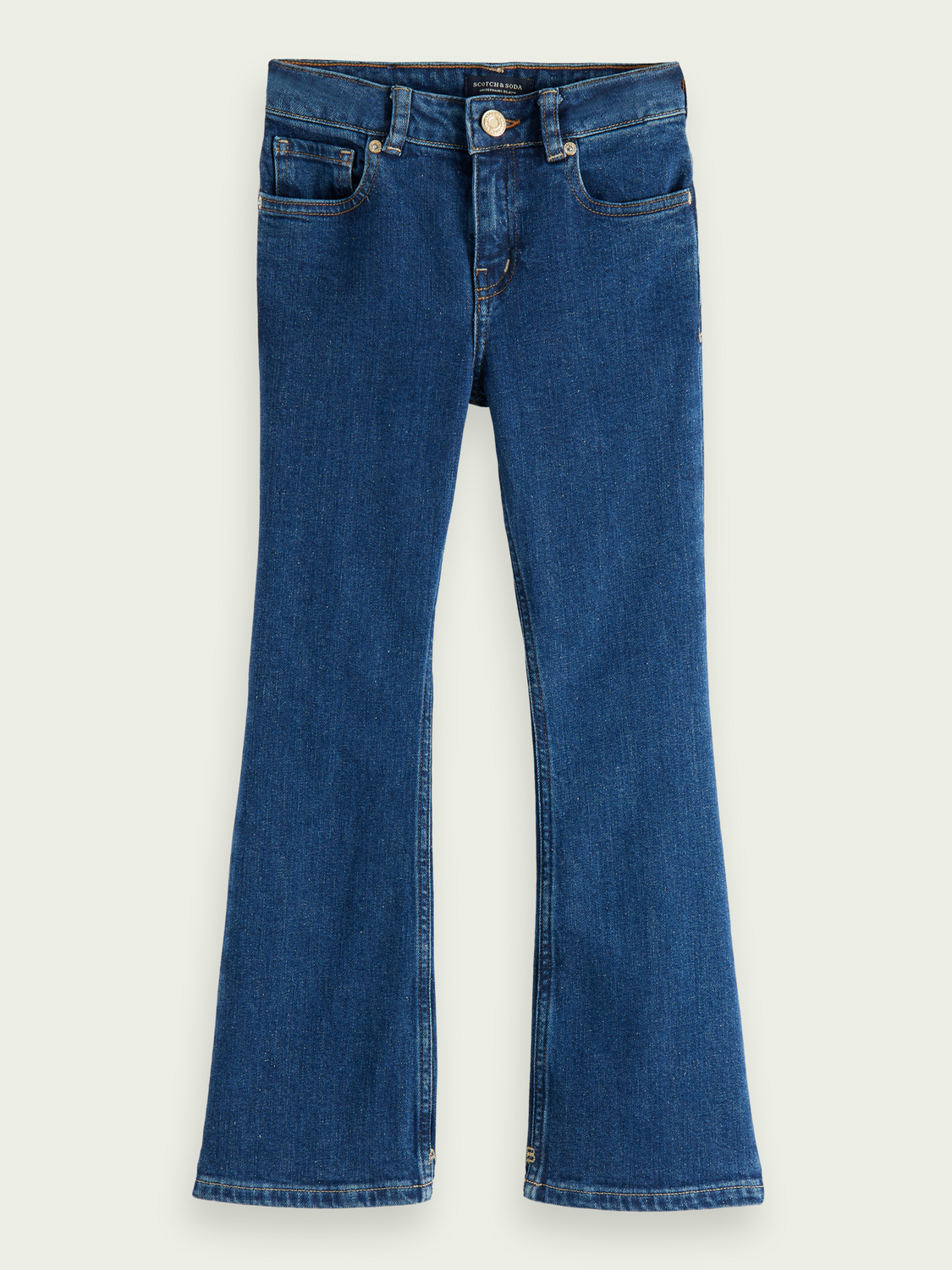 SCOTCH & SODA The Charm High-Rise Flared Jeans | Endource