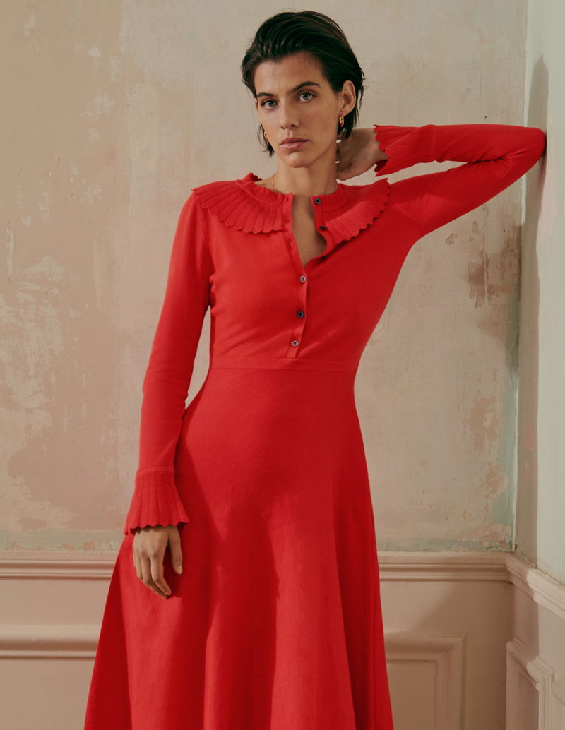 BODEN Abercorn Knitted Dress | endource