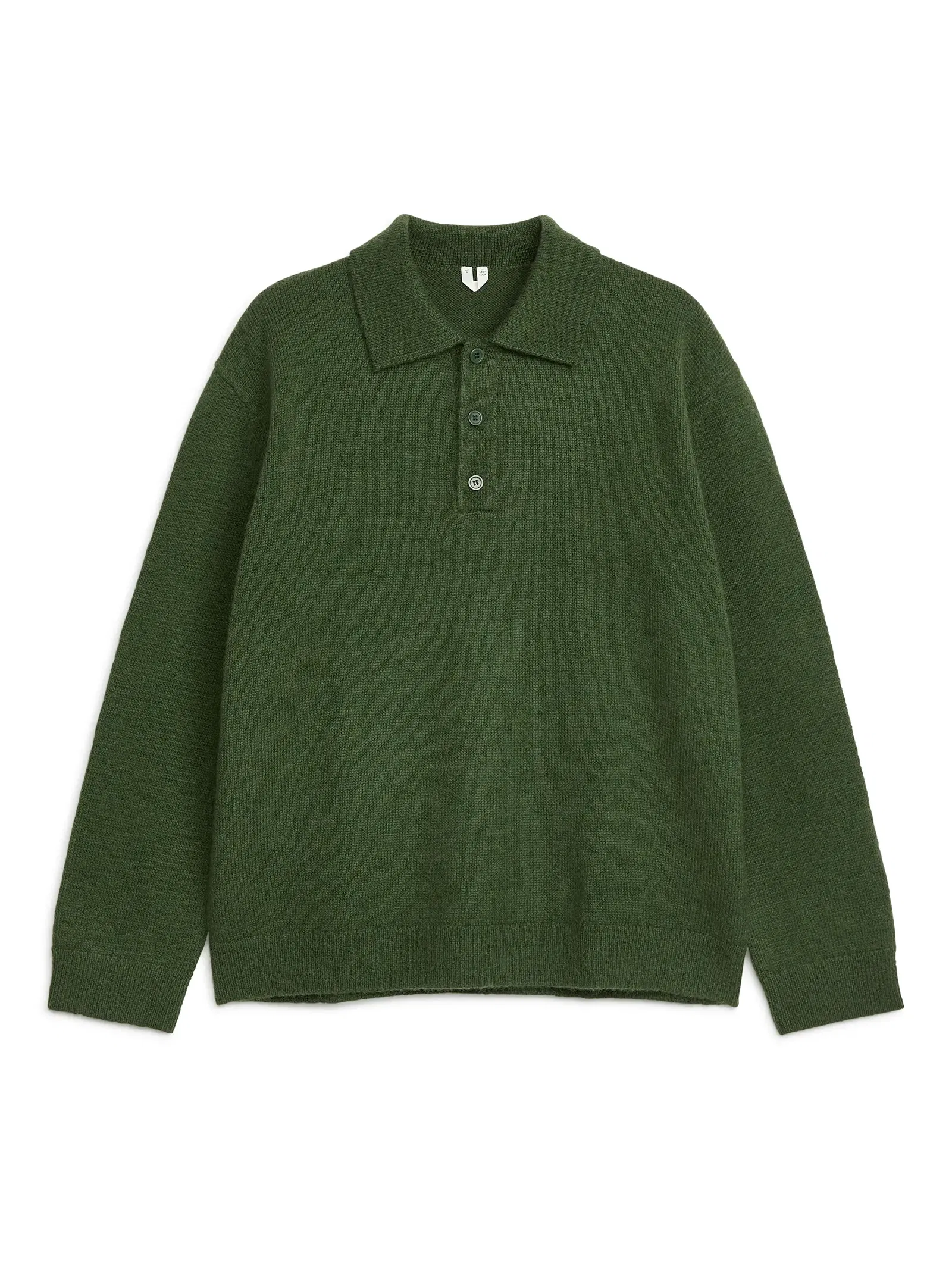 ARKET Wool Blend Polo Shirt endource