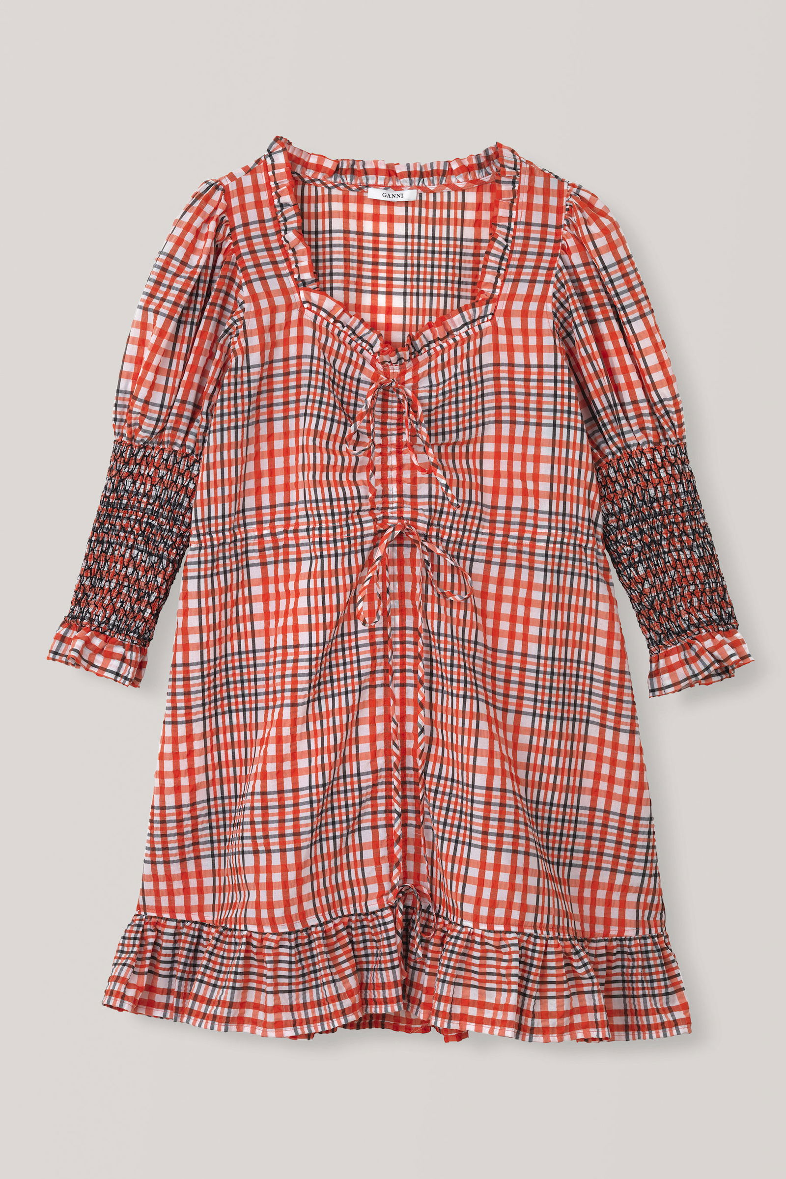 ganni charron mini dress GANNI Charron Dress