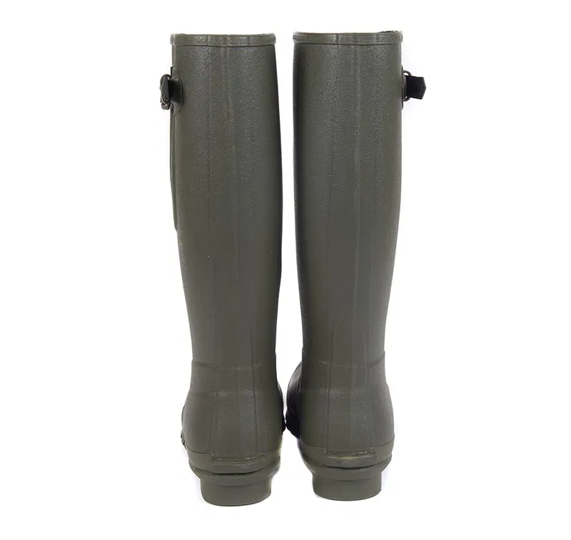 Barbour Amble Wellington Boots In Olive Endource