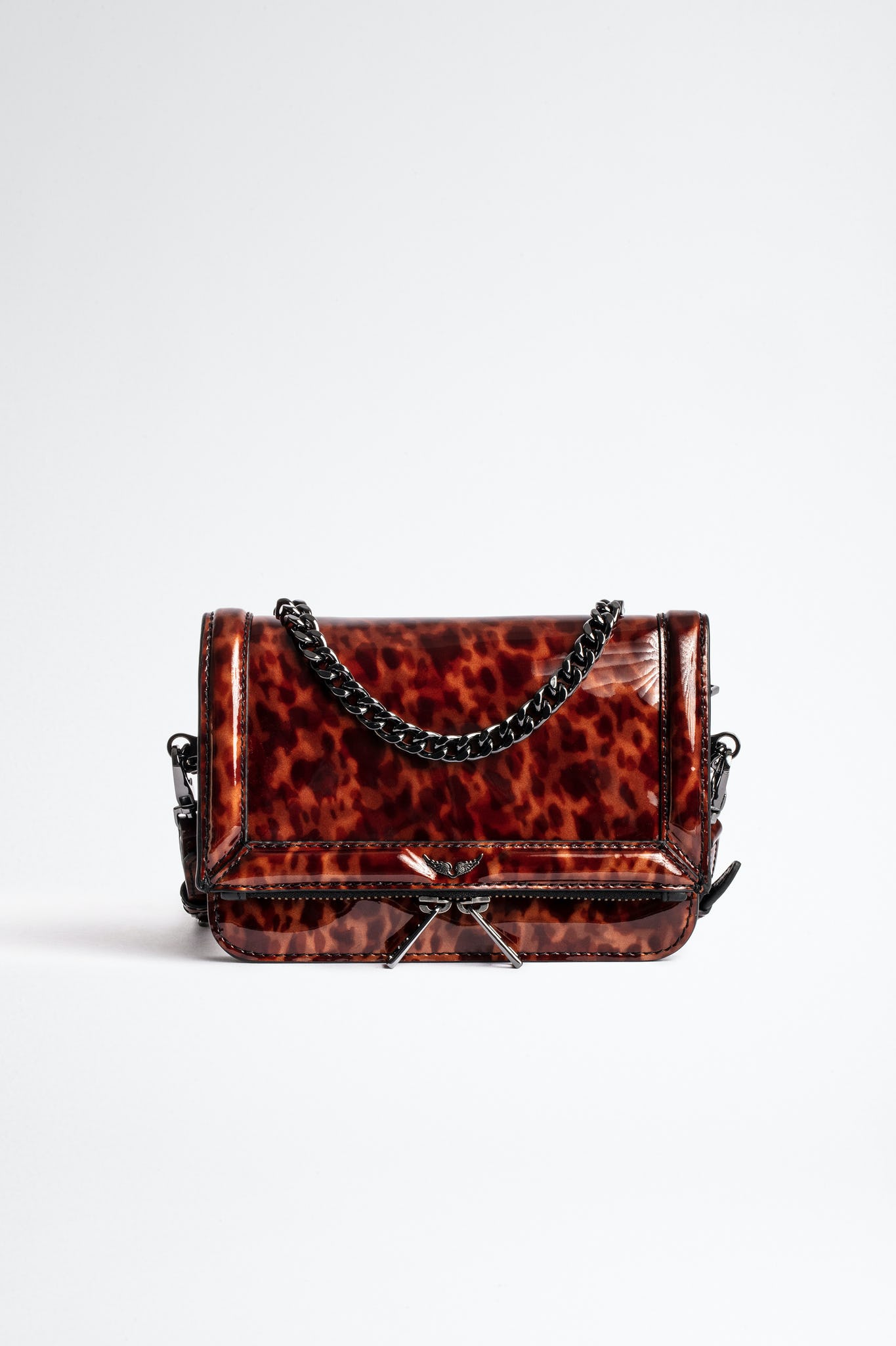 ZADIG & VOLTAIRE Rock Nano Novel Bag in Tan Endource