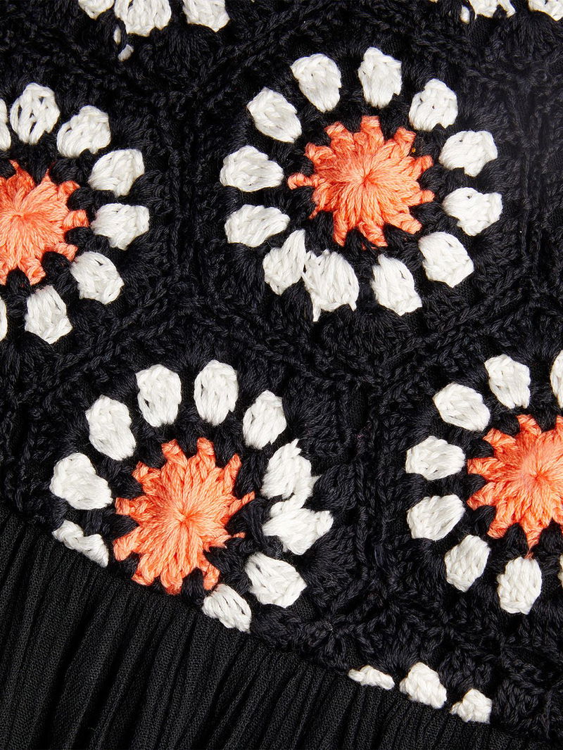 Monsoon Storm Crochet Dress | endource