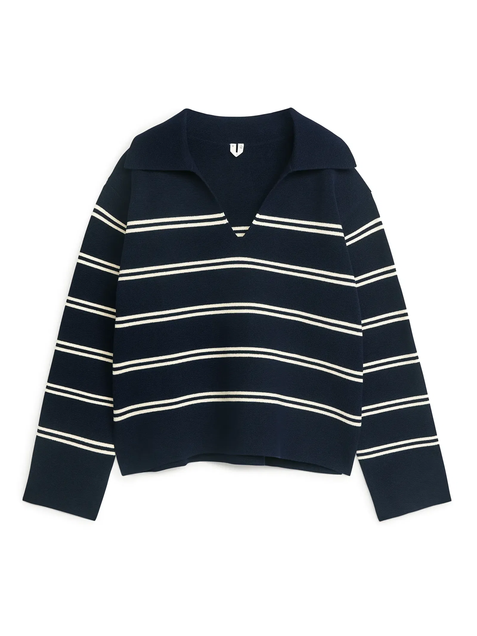 ARKET Striped Cotton Jumper Endource
