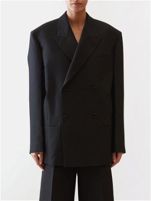 THE LANDSKEIN Logan Double-Breasted Tailored Coat