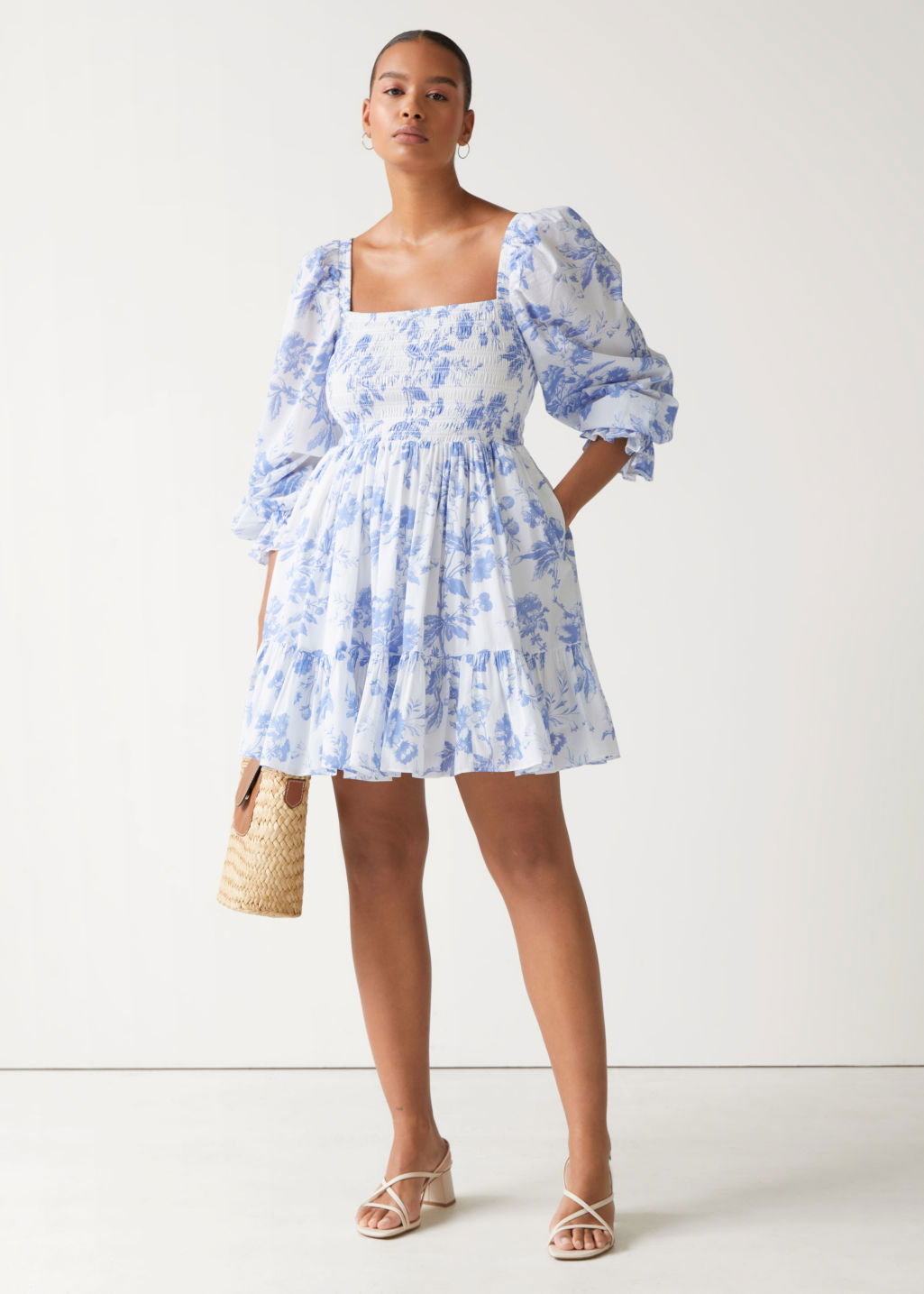 other stories smocked mini dress & Other Stories | Smock mini dress | Multi
