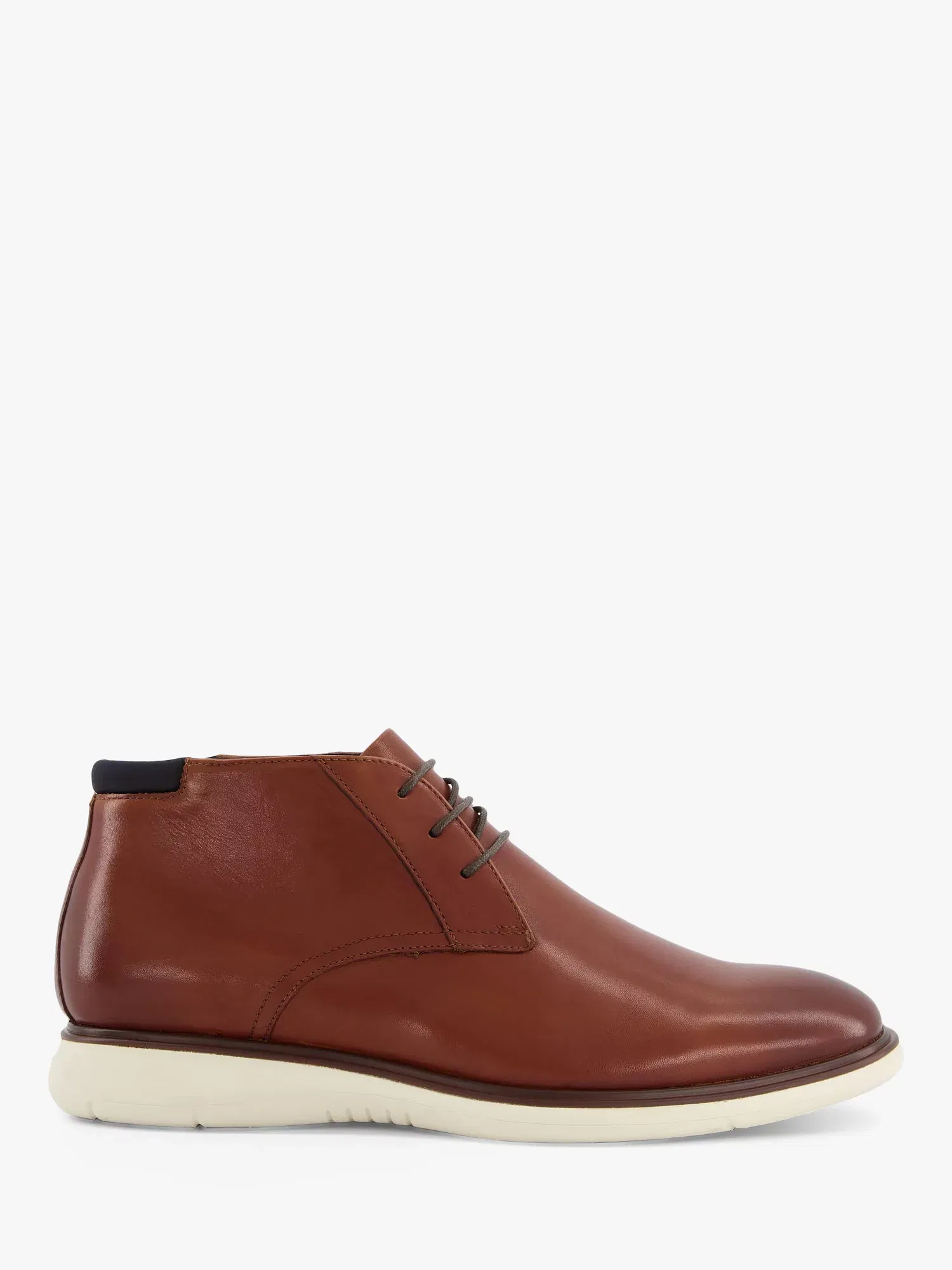 DUNE Carries Leather Chukka Boots in Tanleather Endource