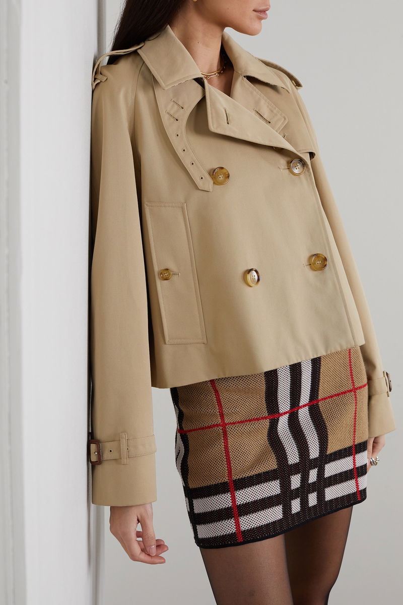 burberry cropped jacket