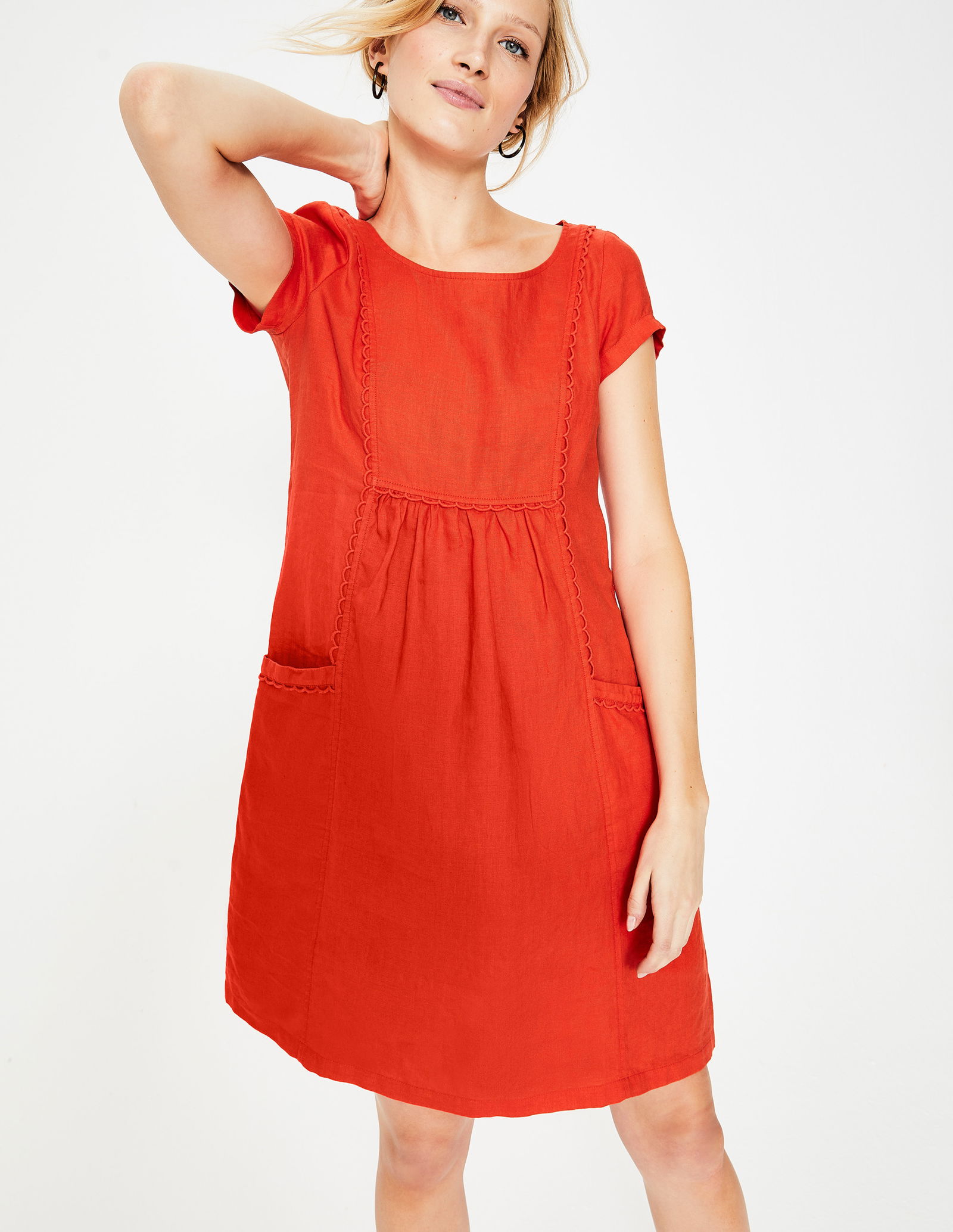 BODEN Alberta Linen Dress | endource