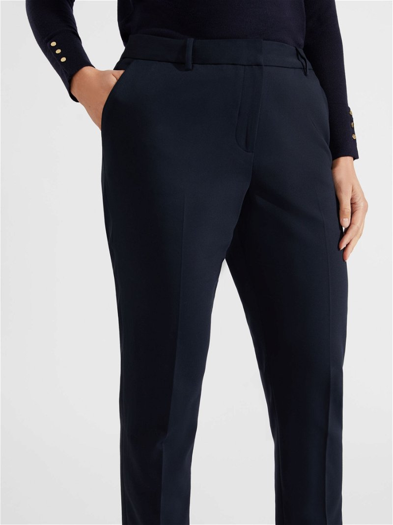 Petite Quin Tapered Trousers With Stretch