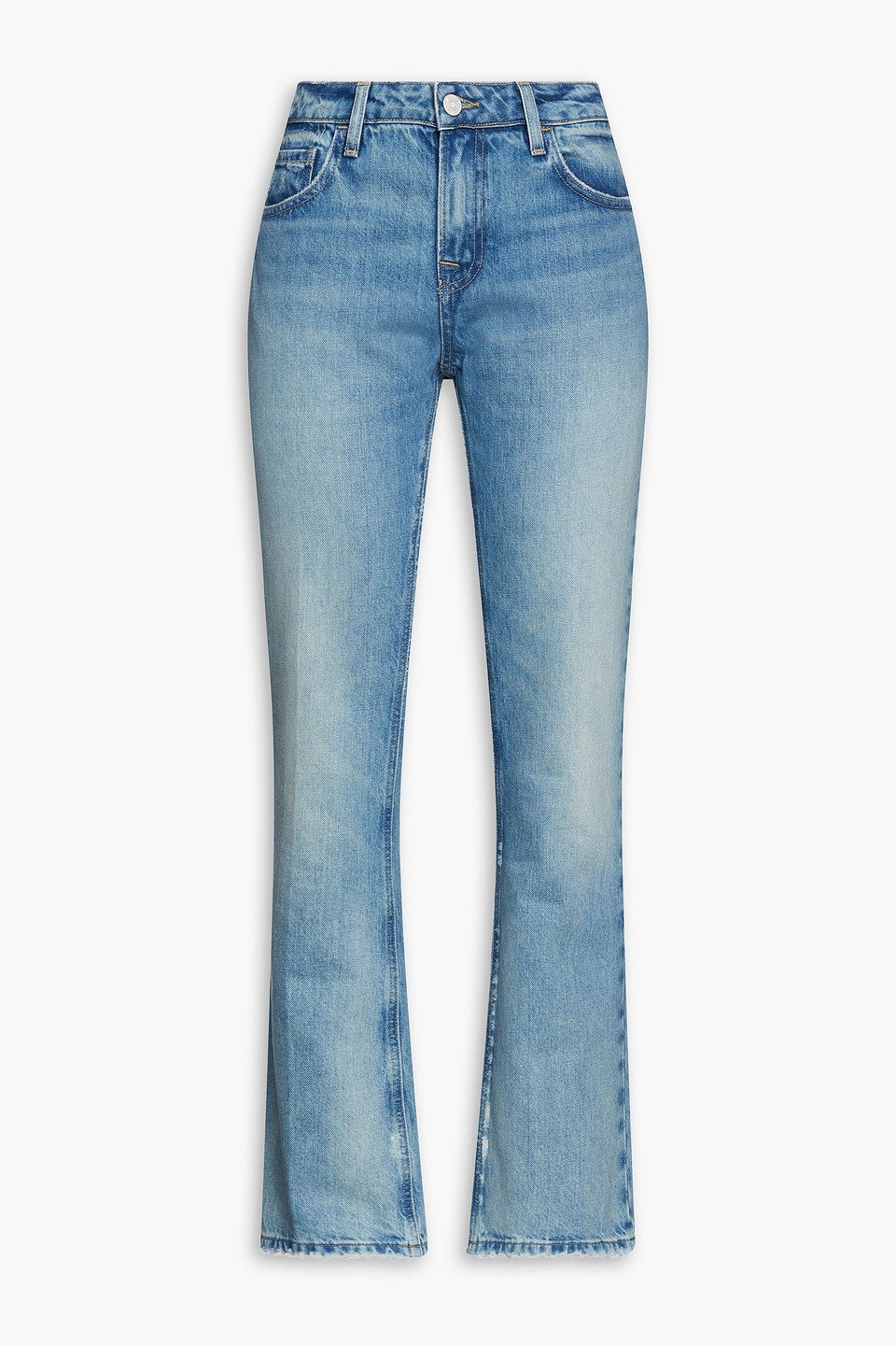 FRAME The Low Boot Low-Rise Bootcut Jeans | endource