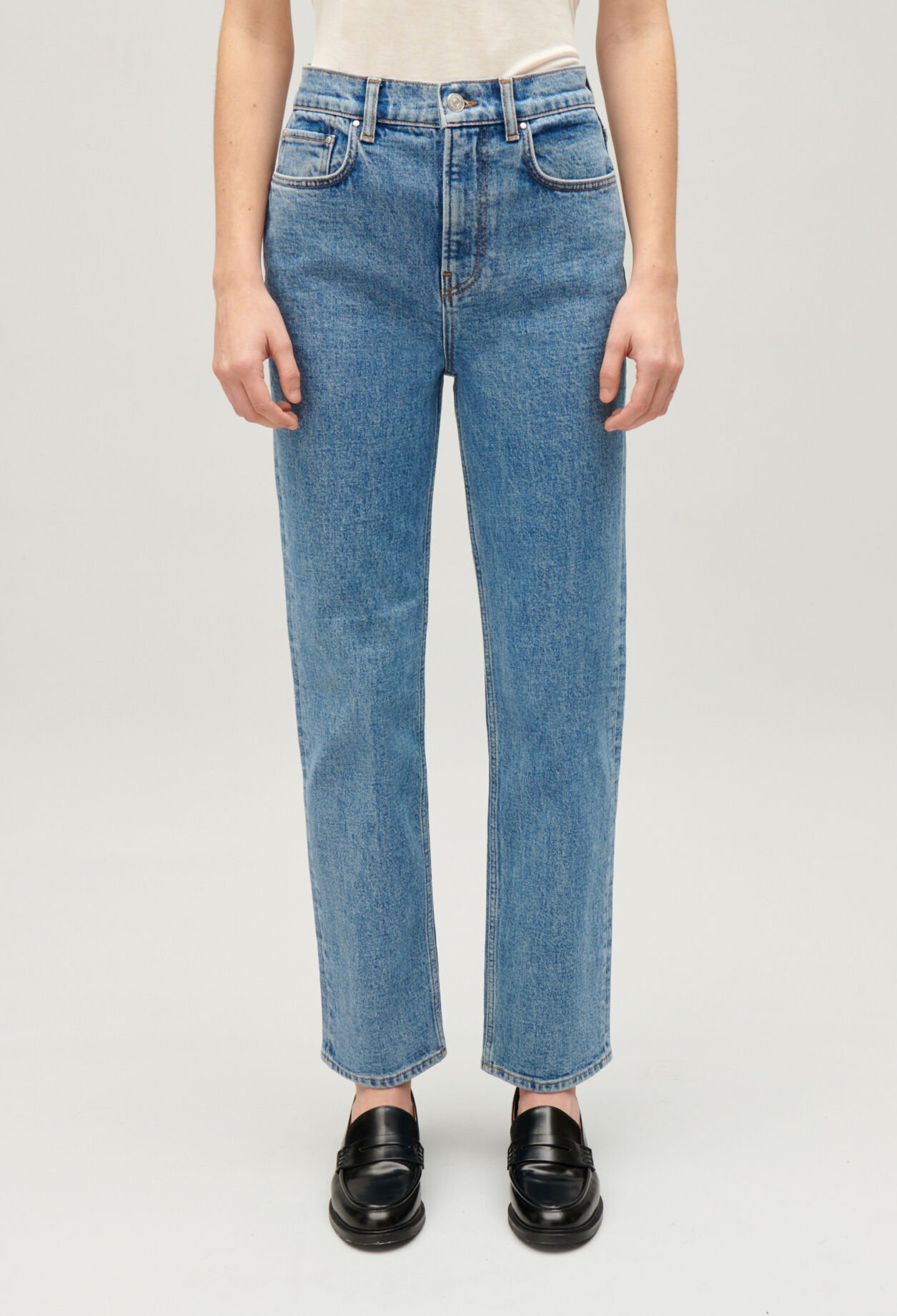 CLAUDIE PIERLOT Jean-Toto Stonewashed Jeans | Endource