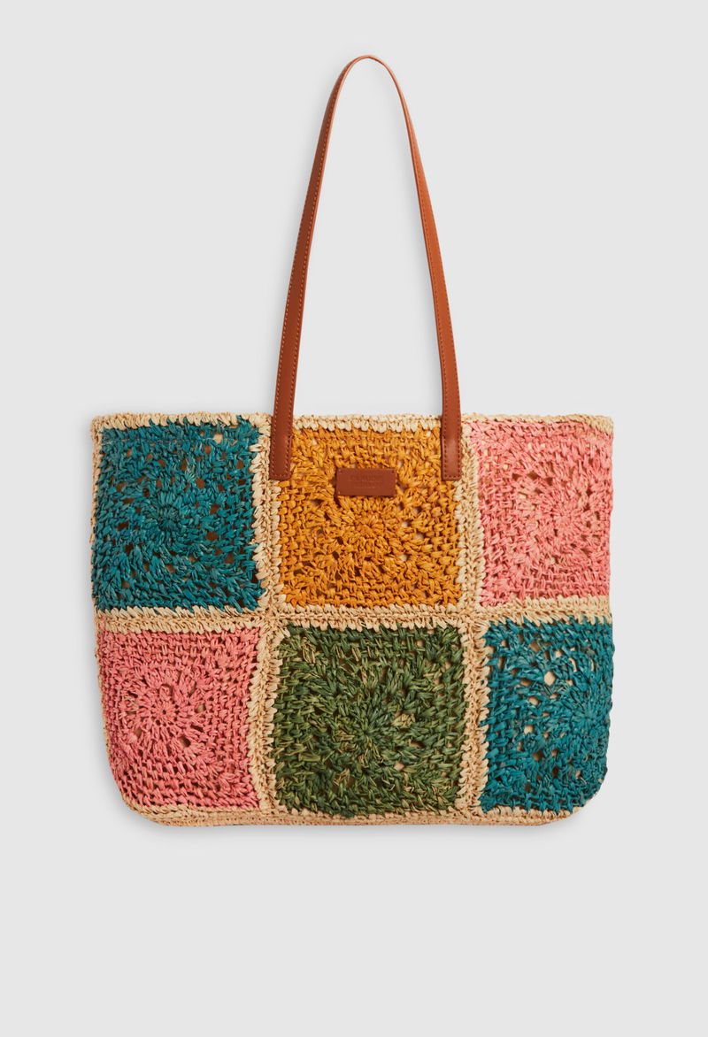 CLAUDIE PIERLOT Raffia Tote Bag endource