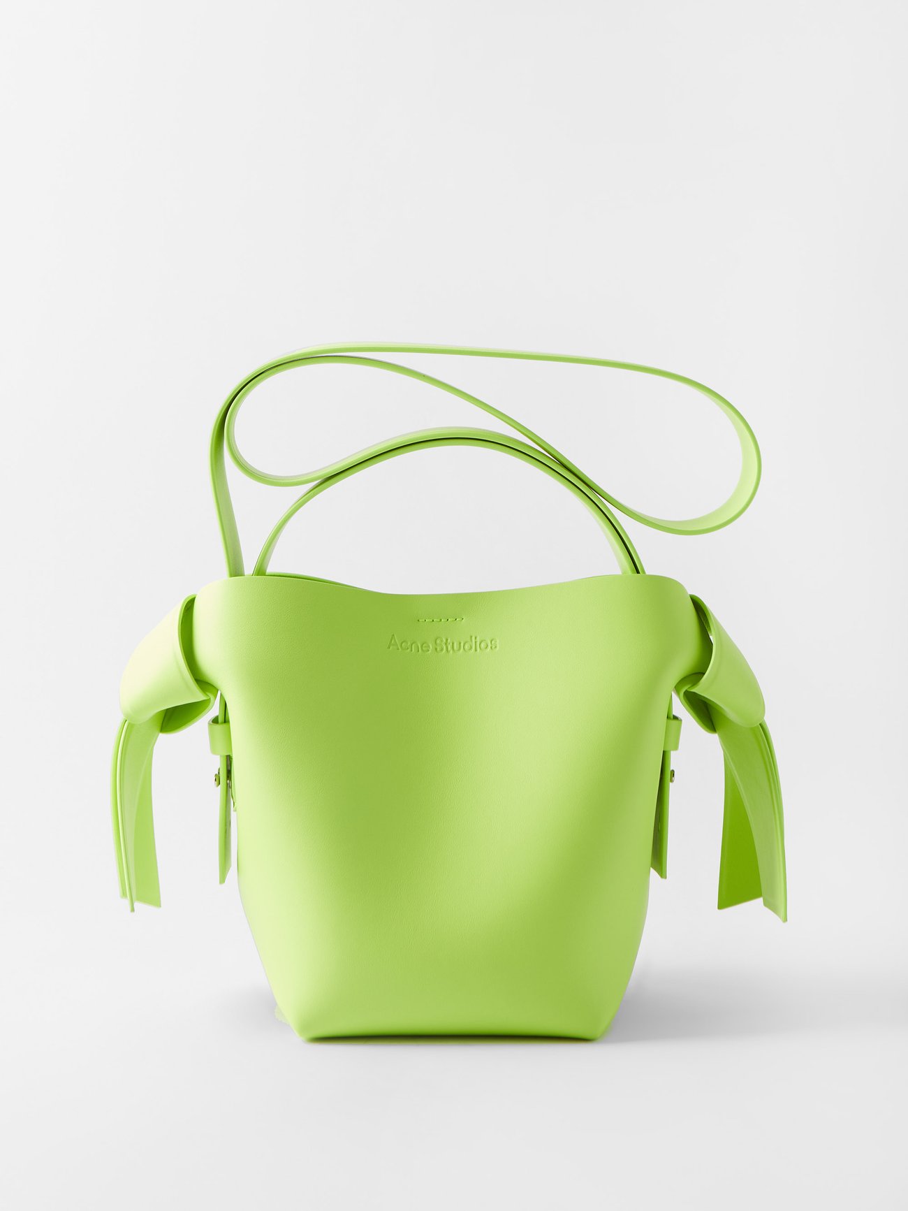 ACNE STUDIOS Musubi Mini Leather Cross-Body Bag | endource